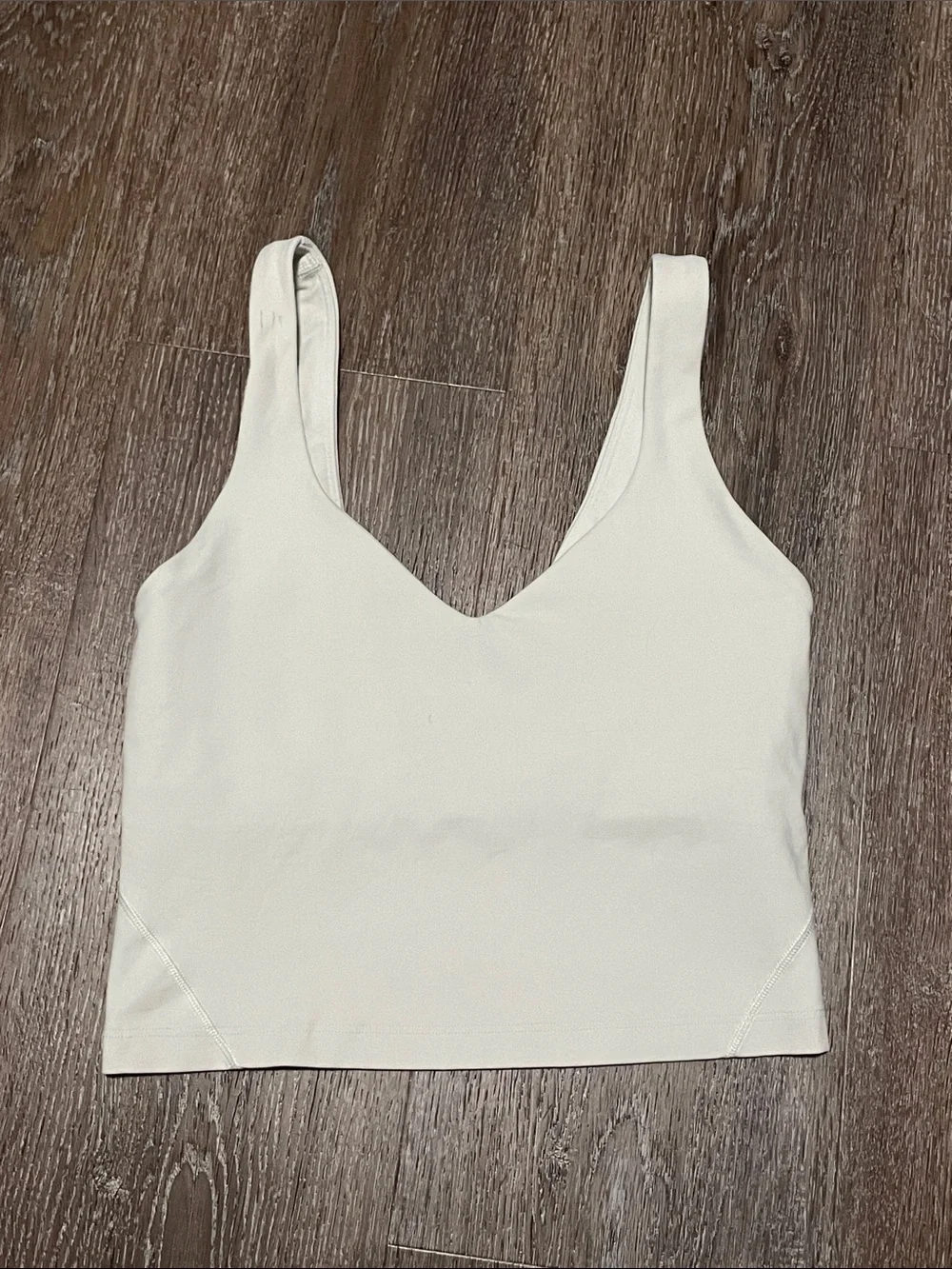 GUC Lululemon Bone/Copper Workout Set. Size 2